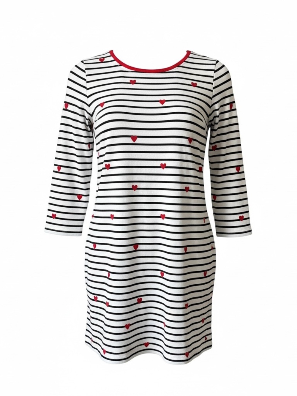 Joules Women’s Rivera Print Heartstripe Shirt Size Dress. Size 6